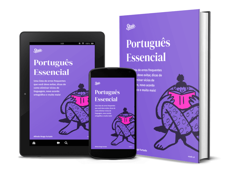 Capa do ebook "Português Essencial", por Alfredo Braga Furtado